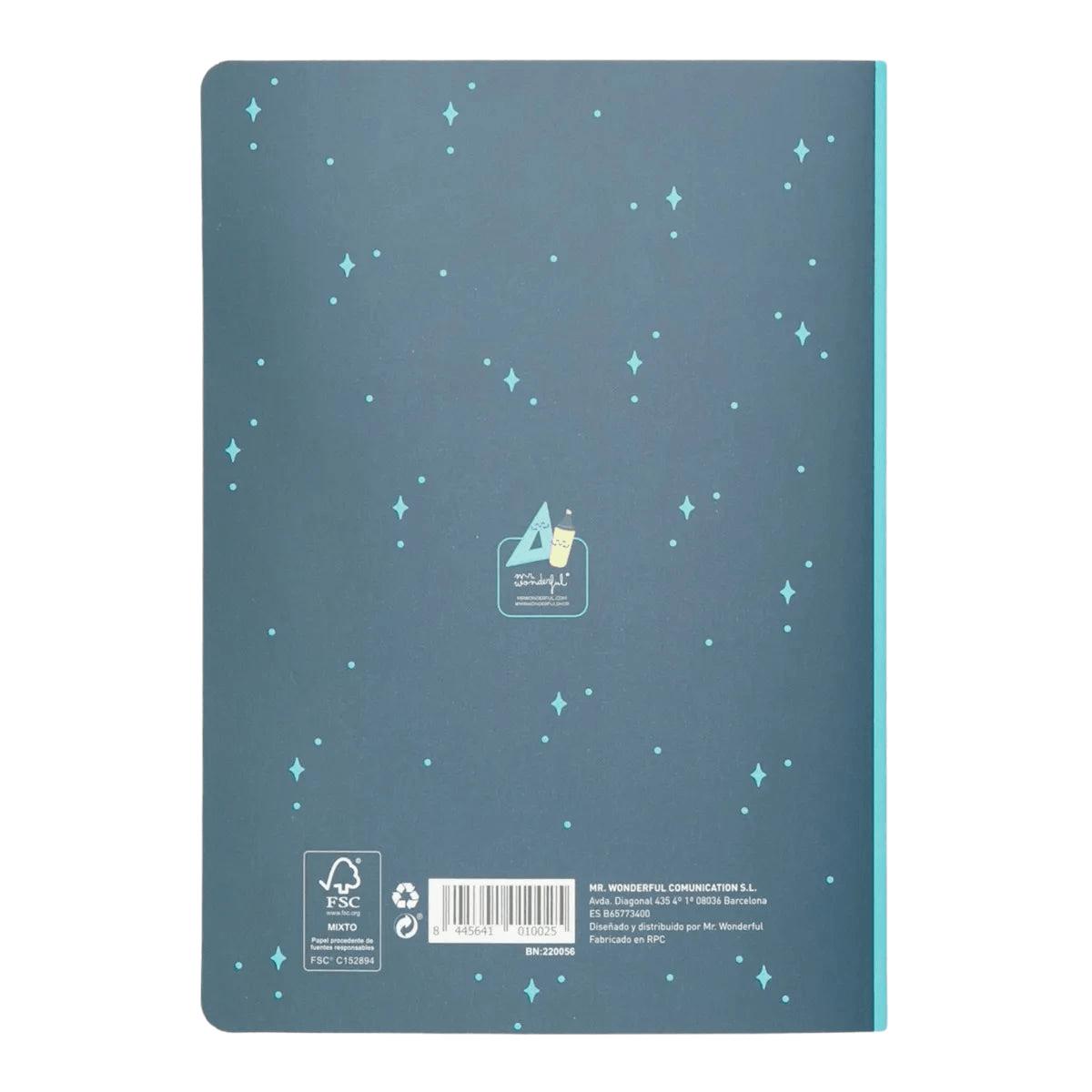 Libreta de Pegatinas y Notas Adhesivas (Stickers and Sticky Notes Notebook) "Ahora Empieza lo Bueno" - Funky Confetti