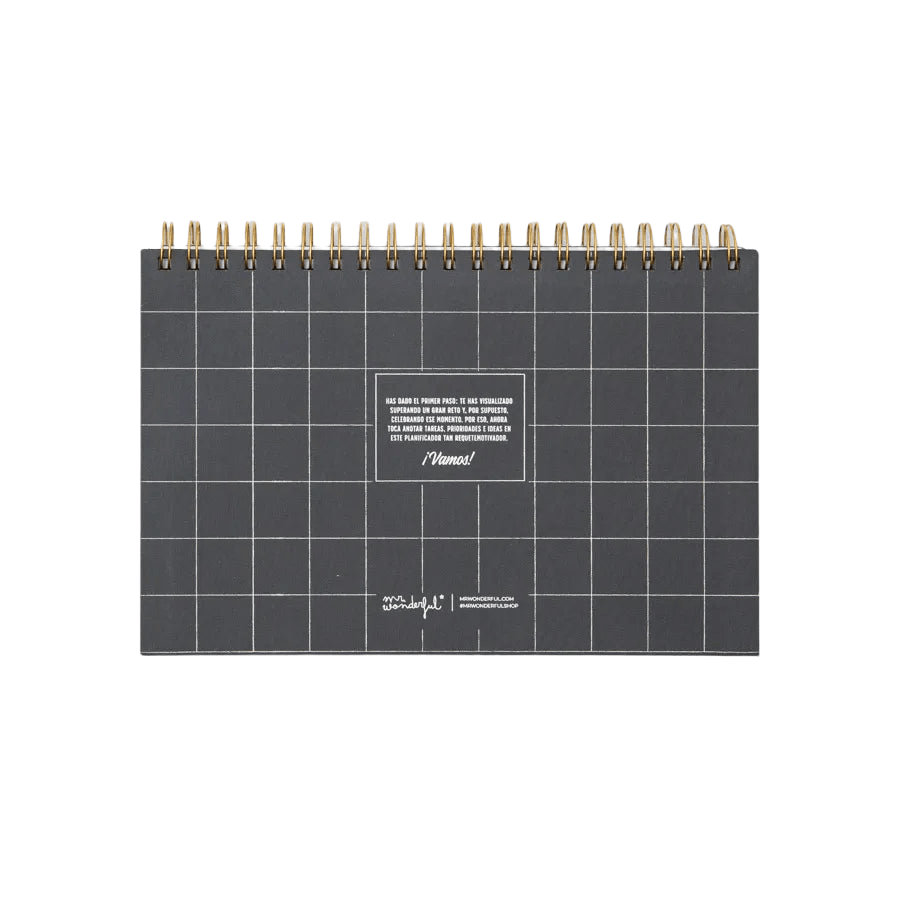 Planificador Semanal (Weekly Planner) - "Empieza por Soñarlo" - Funky Confetti