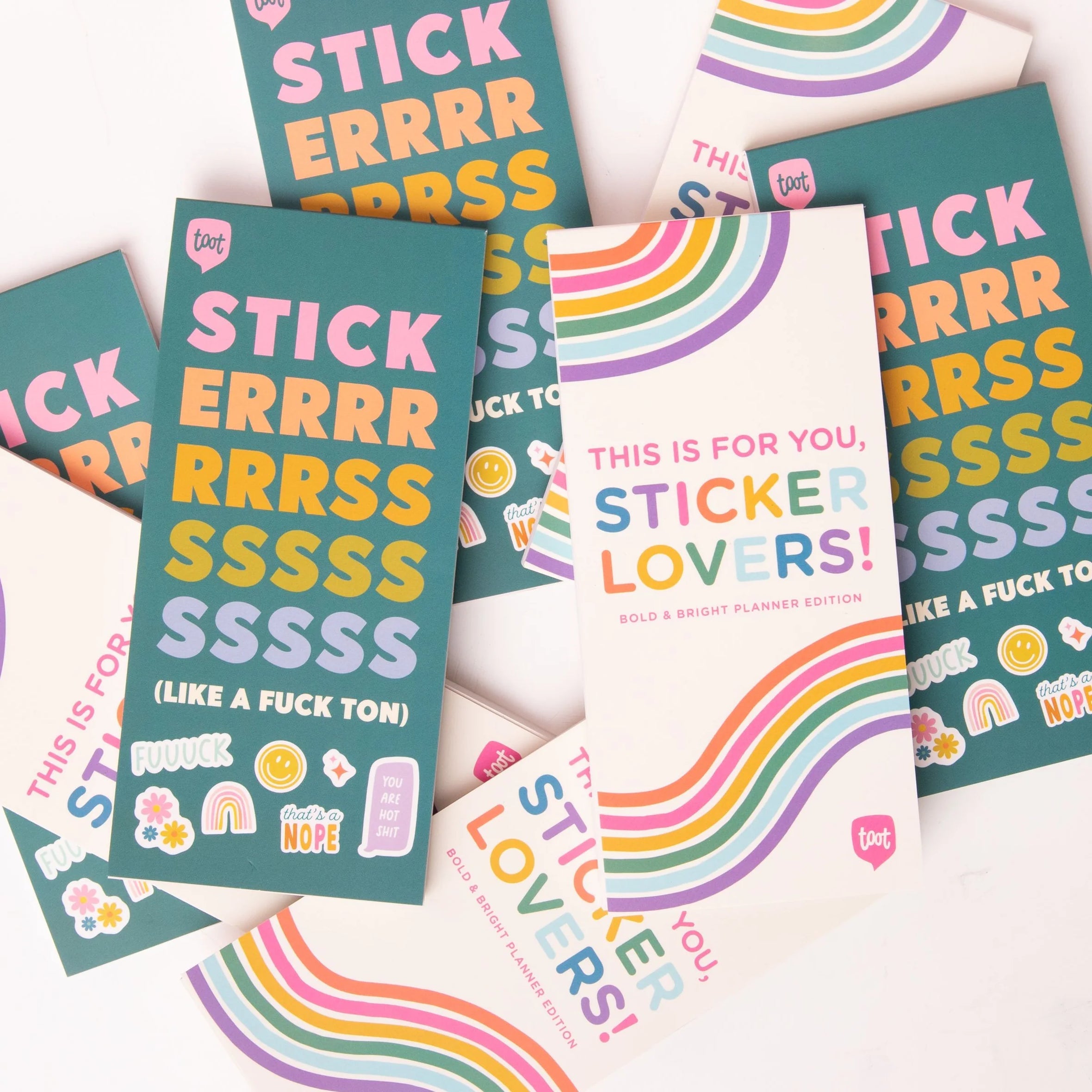 Bold & Bright Sticker Booklet