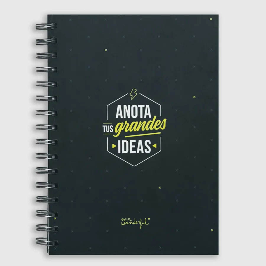 Libreta Pequeña (Small Notebook) - "Anota tus Grandes Ideas"