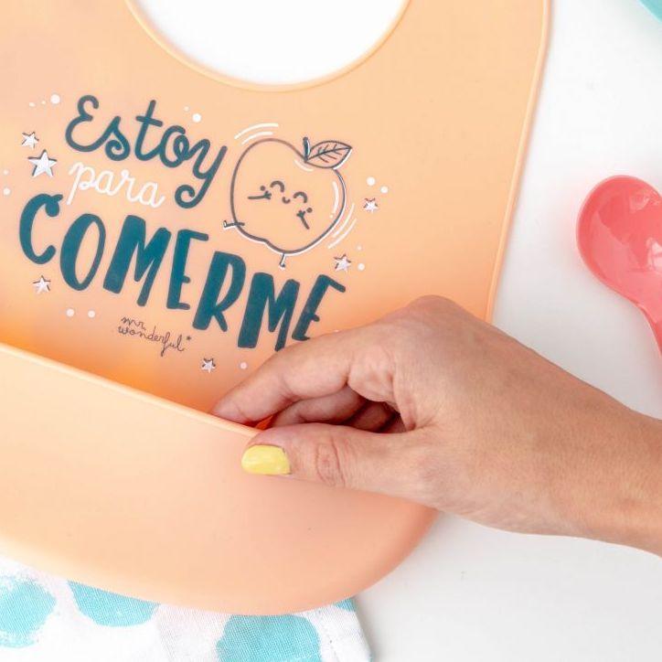 Babero de Silicona - Funky Confetti