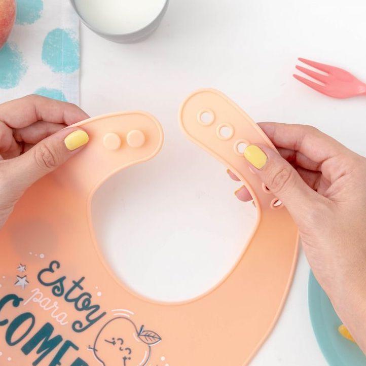 Babero de Silicona - Funky Confetti