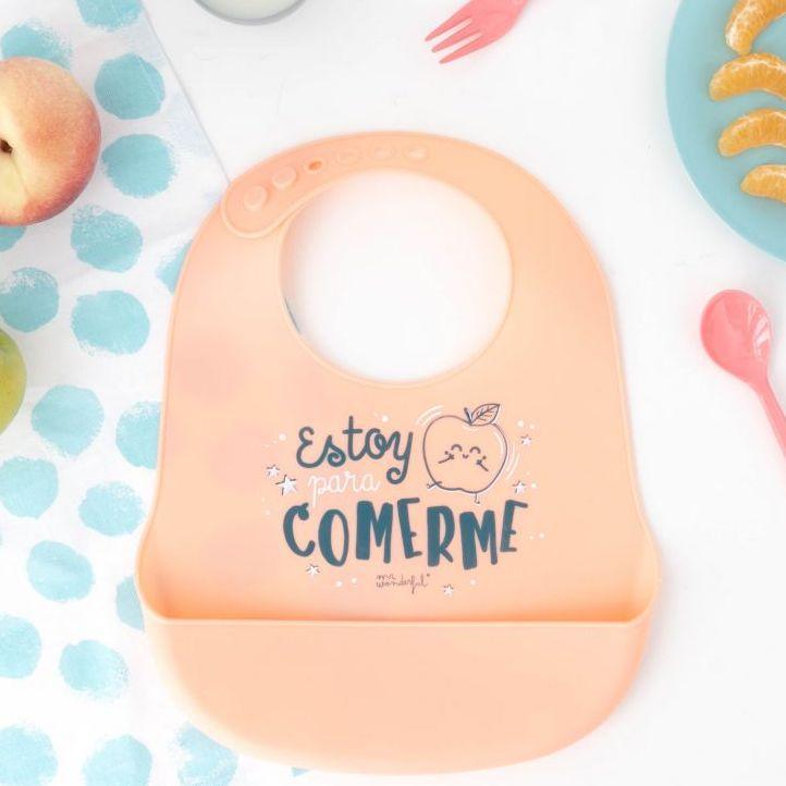 Babero de Silicona - Funky Confetti