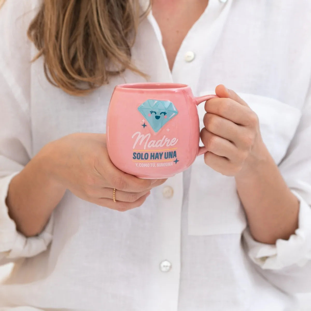 Taza (Mug) "Madre Solo Hay Una Y, Como Tú, Ninguna" - Funky Confetti