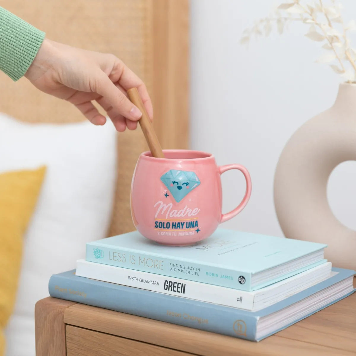 Taza (Mug) "Madre Solo Hay Una Y, Como Tú, Ninguna" - Funky Confetti