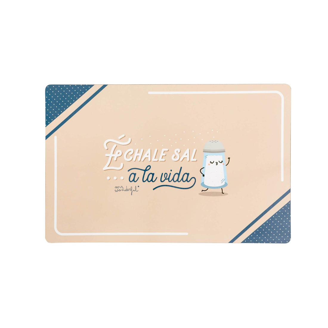 Set de 2 Manteles (Placemats) - Échale Sal a la Vida - Funky Confetti