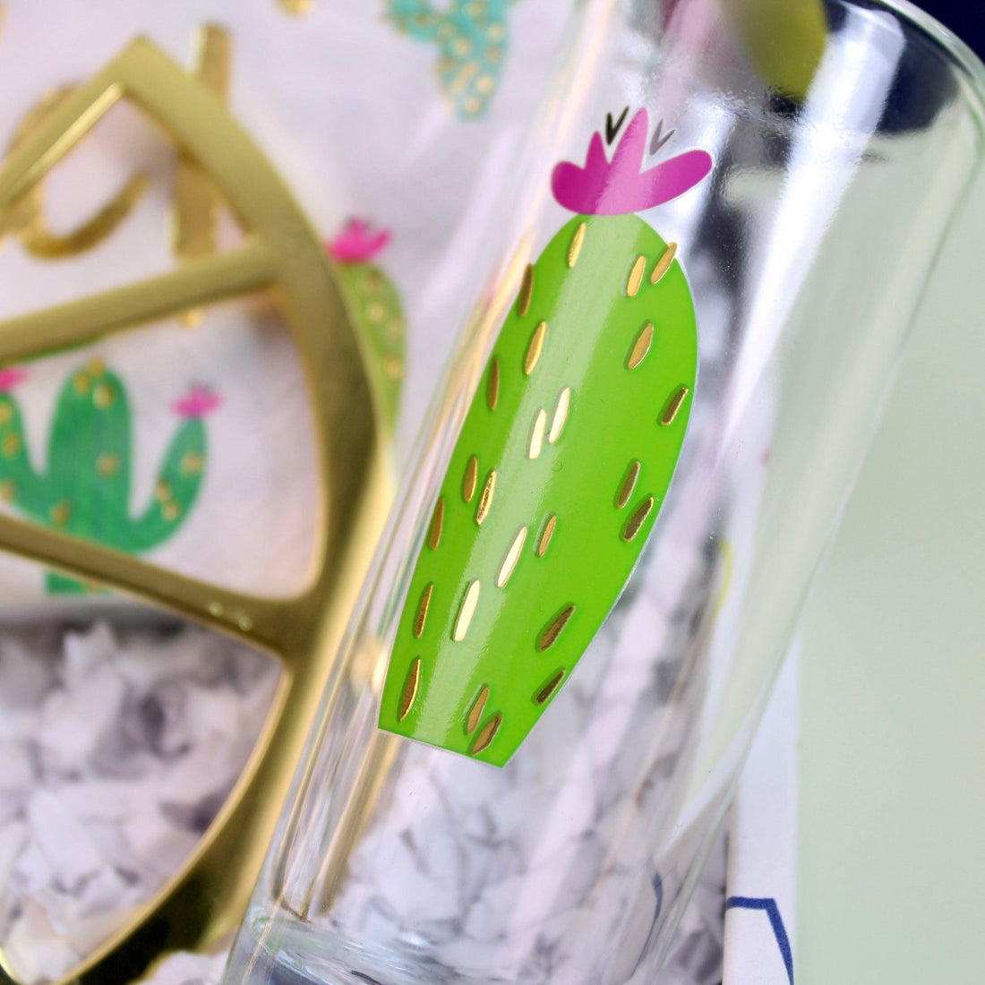 Cactus Lover Basic Funky Box - Funky Confetti