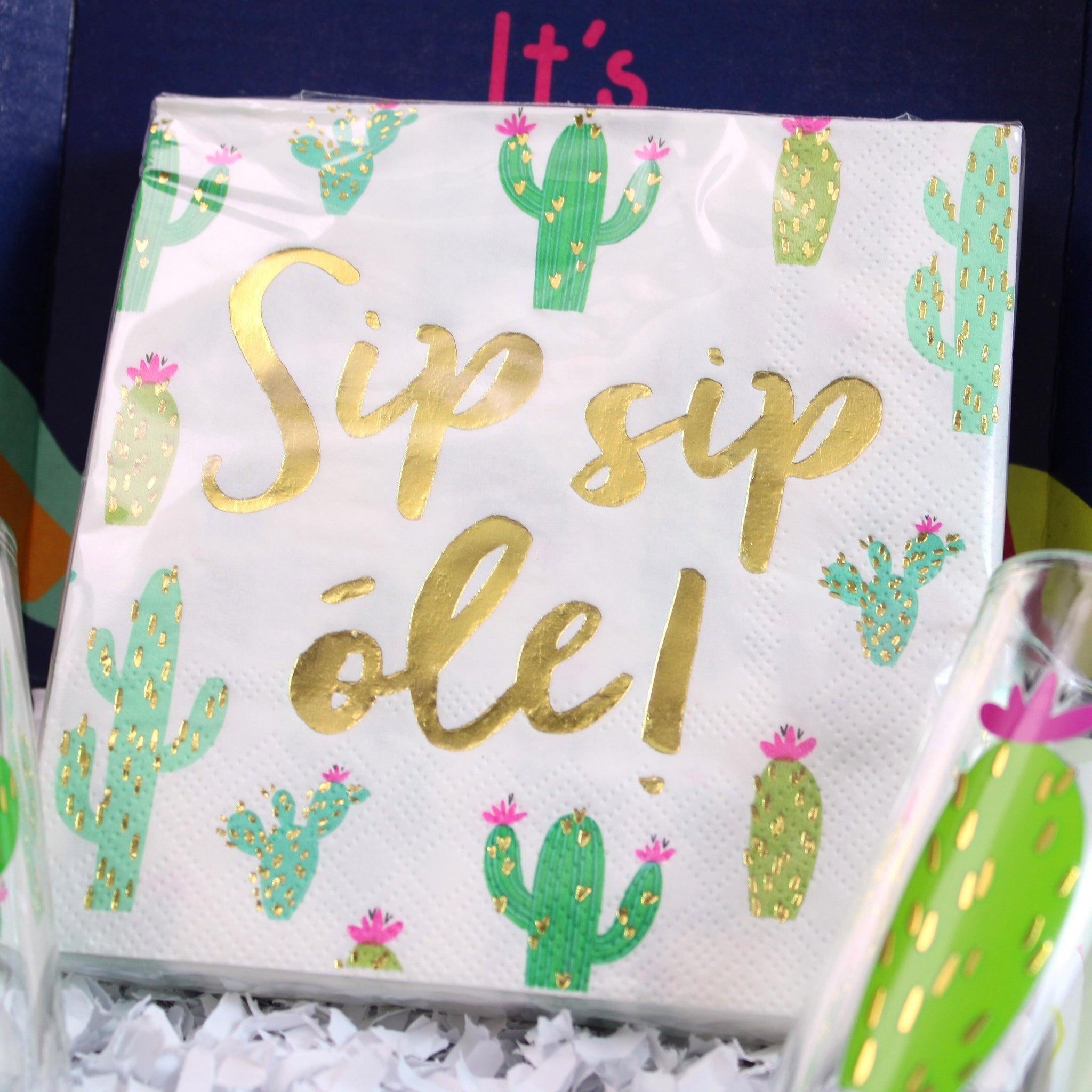 Cactus Lover Basic Funky Box - Funky Confetti